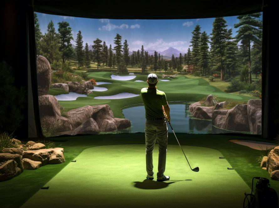 indoor golf practice routine for busy professionals